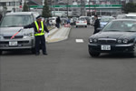 確定申告に伴う駐車場警備1